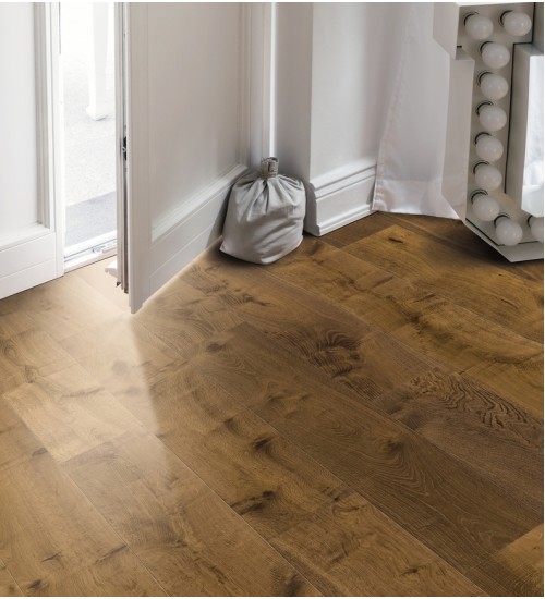 德国汉诺地板三层橡木Plank 1-Strip 180 4V Fumed Oak Sauvage brushed 538949